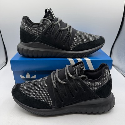 Adidas Tubular Radial Shoes Mens Sz 13 Black Running Athletic Sneakers BB2394