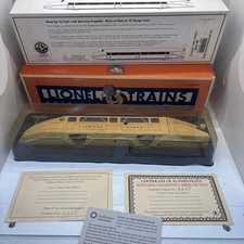 NEW Lionel The Rail Zeppelin Wind-Up Tin Train w/ Spinning Propeller Schylling