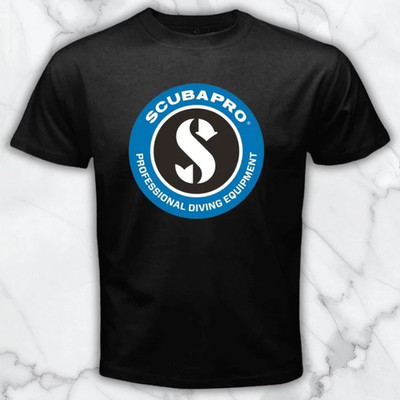 Scubapro Scuba Pro Men's Black Graphic T Shirt Freeships