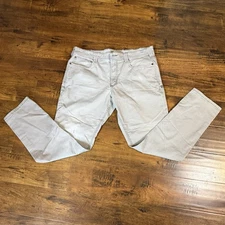 5.11 Tactical Slim Defender-Flex Pants Men's 38x34 Gray Stretch Twill