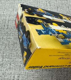 LEGO Vintage 1558 Mobile Command Trailer Classic Space 1986 SEALED NEW in BOX!!