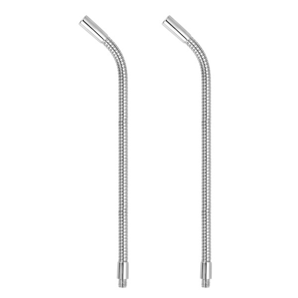 "2 StüCk 1/4\" Gewindeadapter FüR Heavy Duty 12\" Ganshalsrohr, Verchromt"-image