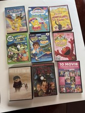 Childrens Cd Lot Of 9 Kids movies
