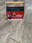 Coke Cola Vintage Advertisements 6pc Bottle Carrier