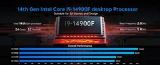 Processeur Intel Core i9-14900F - Socket LGA1700 - CPU