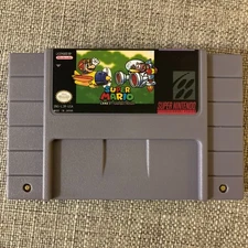 Super Mario Land 3 Tatanga's Return SNES 16-Bit Rom Game Cart USA NTSC English