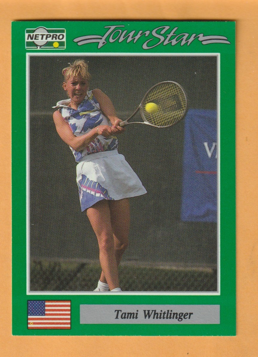 Tami Whitlinger 1991 NetPro Tour Stars #77 RC Rookie Neenah Wisconsin