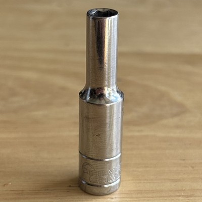 Matco Silver Eagle 5mm Deep Socket 1/4'' Drive 6 Point ADSE5M6