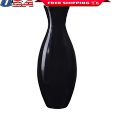 Handcrafted Bamboo Teardrop Floor Vase Tall Decorative Accent Home Decor New