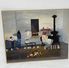 HORACE PIPPIN INTERIOR (1945) NATIONAL GALLERY OF ART PRINT CARDBOARD NEW SEALED