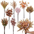 Artificial Greenery Stems Box Set for Fall Decorations,70 Pcs with 8 Kinds of