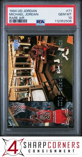 1994 Upper Deck Michael Jordan Rare Air #71 Bulls Hof PSA 10