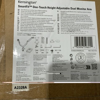 Kensington SmartFit K59601WW Mounting Arm