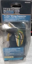 Reese Towpower Trailer Wiring Connector 4-Way Flat To Dual Model #85343HD
