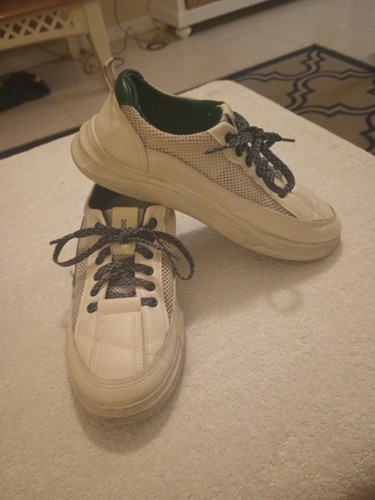 Diemme Zapatos Deportivos de Cuero Blanco Hechos en Italia para Hombre EE. UU. 8,5 UE 42 - Imagen 4 de 18