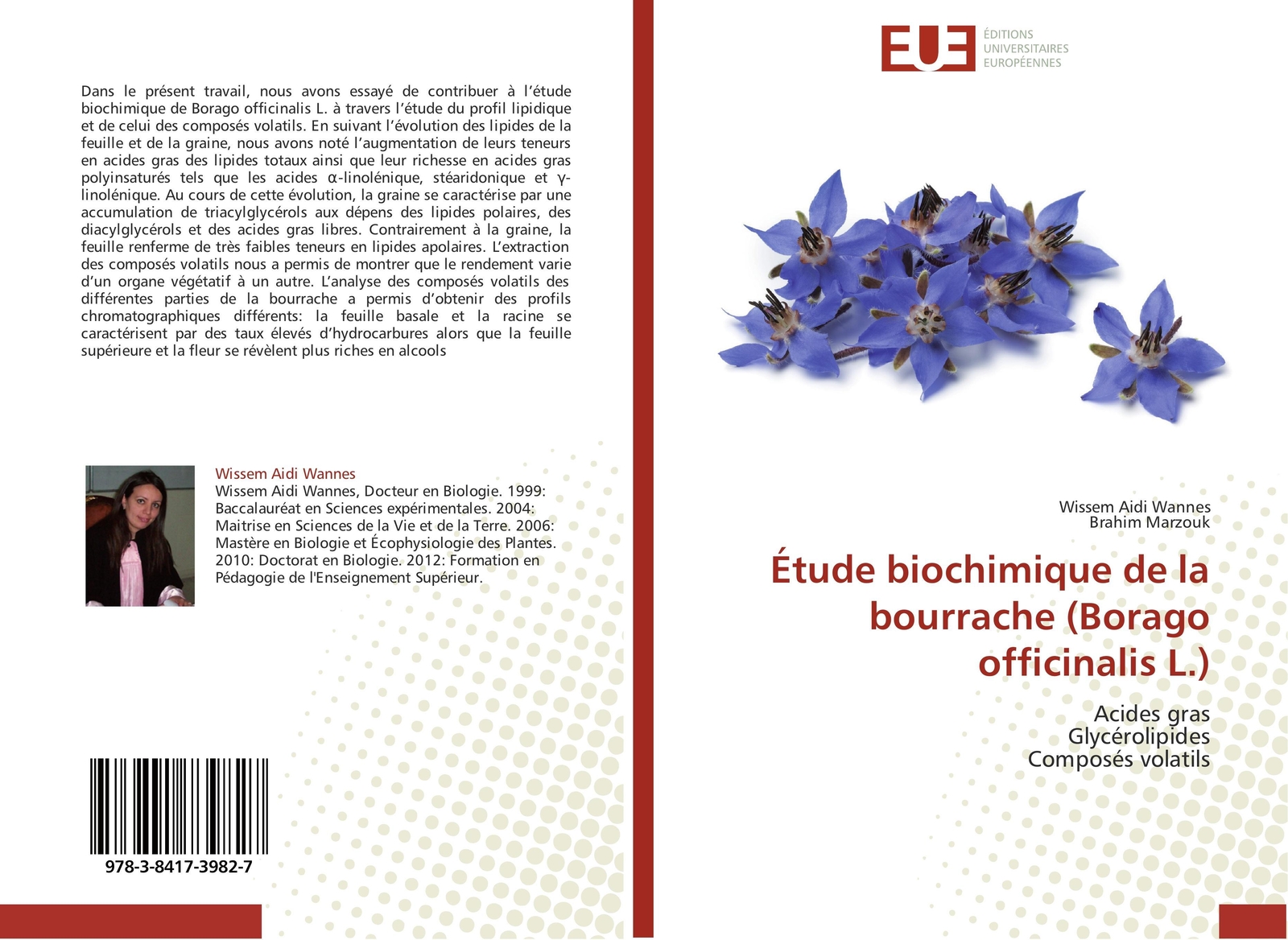 Thumbnail - Wissem Aidi Wannes (u. A.) | Étude Biochimique De La Bourrache