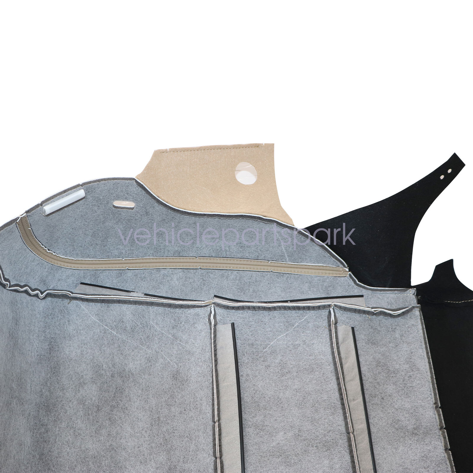 Replacement Driver Perforated Bottom SEAT COVER Tan For 2013 2014 Honda Accord