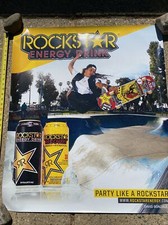 Rockstar Energy David Gonzalez Vinyl Decal Window Garage 30x35 Skateboard