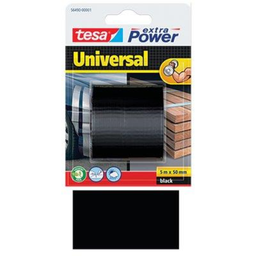 Nastro alta resistenza extra power 56490 tesa nero mm 50 ml  5 (4 pezzi) Tesa