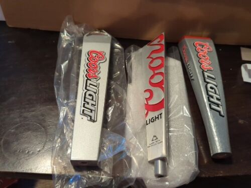 Lot Of 3 Coors Light Tap Handles