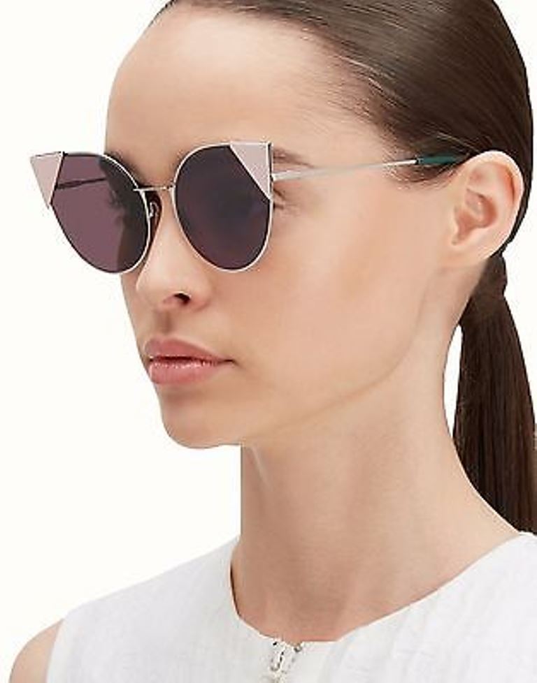 FENDI - Lei サングラス $550 FENDI Cat's Eye LEI SUNGLASSES FF 0190/S Palladium