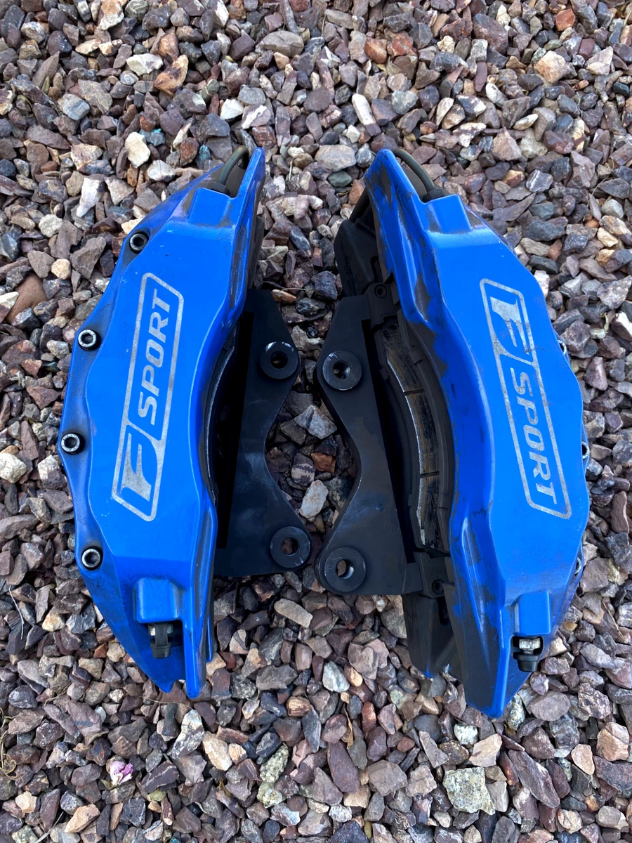 2015 LEXUS IS350 F SPORT FRONT big brake 6 piston BRAKE CALIPER SET and Rotors