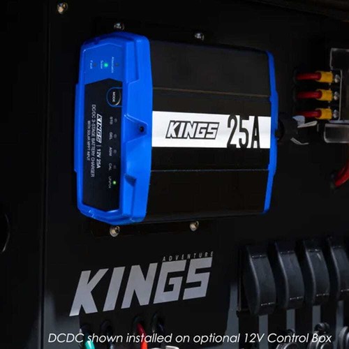 Kings 25A DC-DC Charger + 25A Wiring Kit for DC chargers trailers - Picture 10 of 12