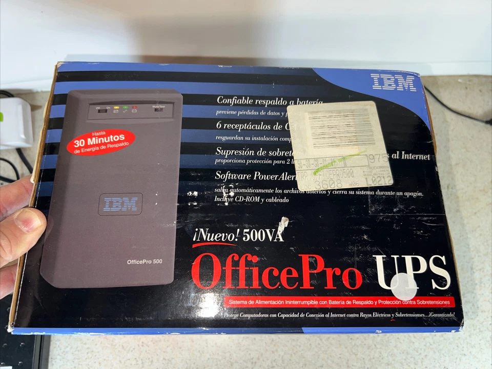 IBM Office Professional UPS 500VA *NEW OPEN BOX* - Image 4 of 4