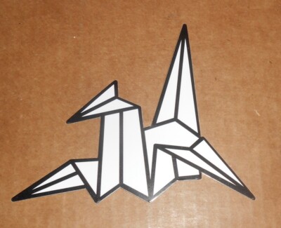 Dangerbird Sticker Promo 5x4.5 (origami) Record Label