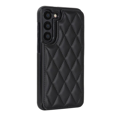Luxury Grid Leather Credit Card Slots Wallet Case For Samsung Galaxy S23 A73 A53 - Picture 16 of 57