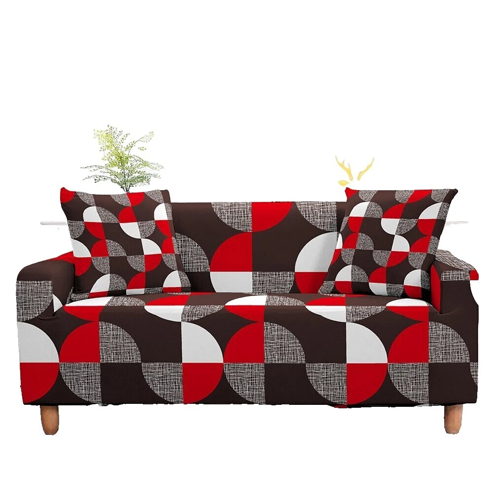 Geométrico 100% Algodón Fundas para Muebles