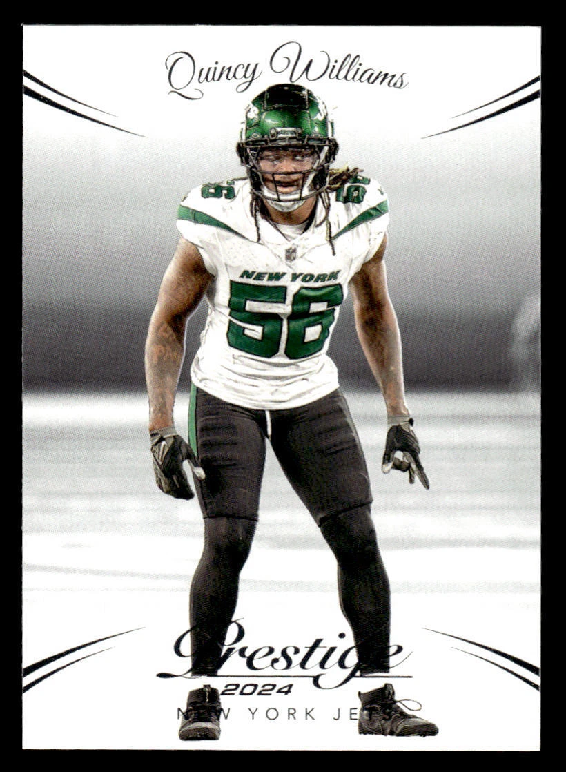 Quincy Williams trading card