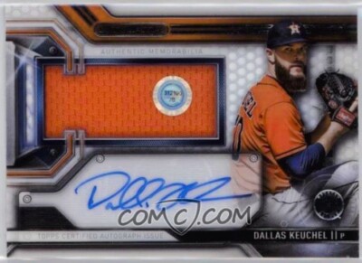 2016 Topps Strata Dallas Keuchel Jersey Autograph Card #CAAR-DK 
