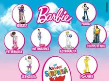 BARBIE PERSONAGGI A SCELTA (VD401 - EN399B) KINDER SORPRESA ITALIA 2024/2025