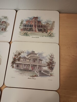 Jason Designer Collection New Zealand Historic Placemats Set of 6