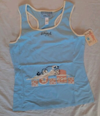 NEW! RARE! Blue Q Dirty Girl Retired Design! Ladies Size Small Tank Top 