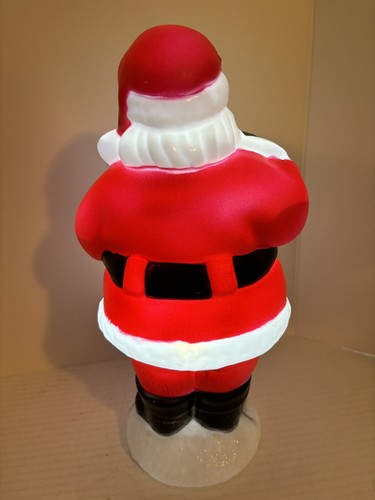 Santa Claus Blow Mold Carrying a Lantern Christmas 12" Battery Operated - Picture 5 of 7