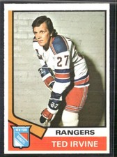 1974-75 Topps - Ted Irvine #264