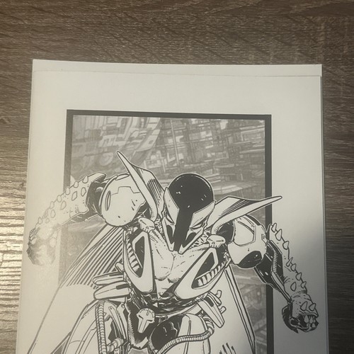 SDCC 2024 EXCLUSIVE Rat City #1 Black & White McFarlane Variant Spawn 1 of 1000 - Picture 3 of 4