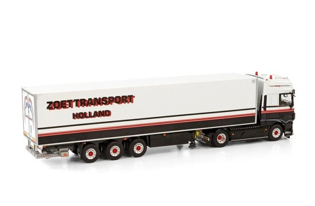 WSI 1/50 DAF XF SUPER SPACE CAB MY2017 4X2 REEFER TRAILER 3 AXLE Model toys - Image 3 of 4