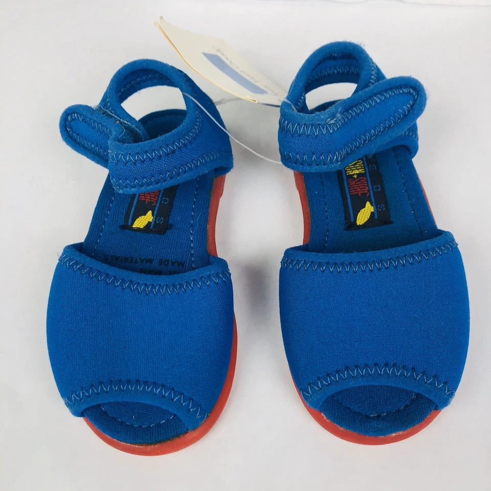 Sandalias Keds Niños Pequeños Unisex Talla S Pequeñas Sol Surf Azul Rojo Niños Niñas Zapatos Nuevas con Etiquetas Foto 2 de 4