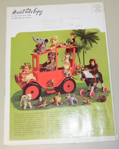 Toy Catalog 1966 Marshall Fields Christmas Holiday Children's Toy Catalog Mailer - Picture 2 of 23