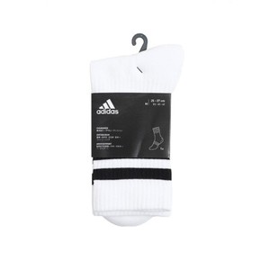 Adidas 3-Stripes Cushion Crew Socks White Running Training 1-Pair FH6628 |  eBay