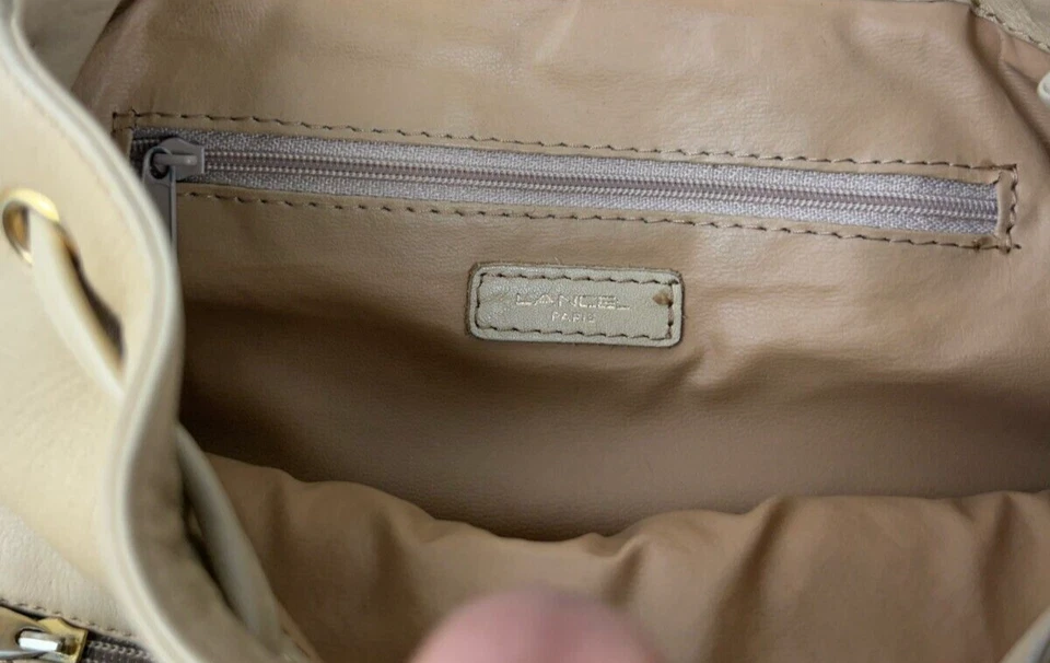 Magnífica mochila vintage "LANCEL" Foto 2 de 4
