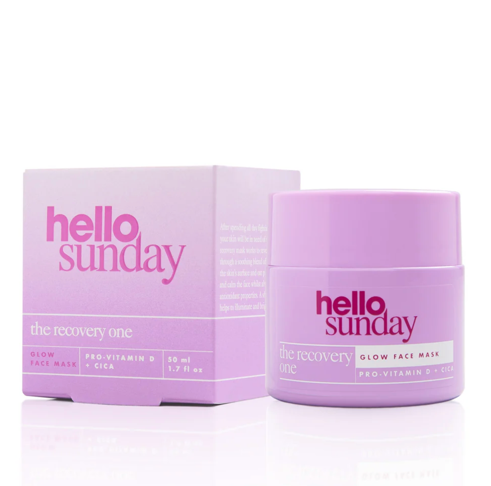 Hello Sunday The Recovery One Glow Face Mask Maschera Gel Vegana 50 ml