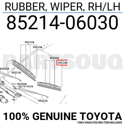 85214 60120 toyota