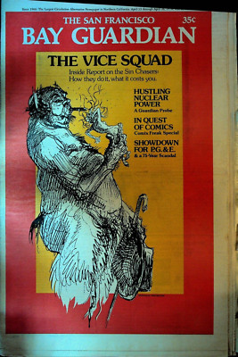 San Francisco Bay Guardian April 13 1974 Nuclear Power Vice Squad PG&E