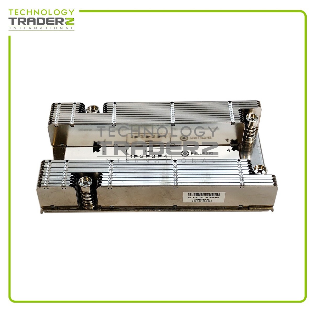 25ST1-44320H-A0R Gigabyte GA-7PESH4 Server CPU Heatsink ***Pulled