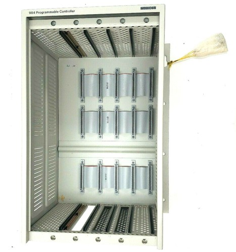 NUOVO AEG MODICON P1-984A-832 PLC SLOT RACK AS-P930-104 AS-984A-832 - Foto 4 di 7