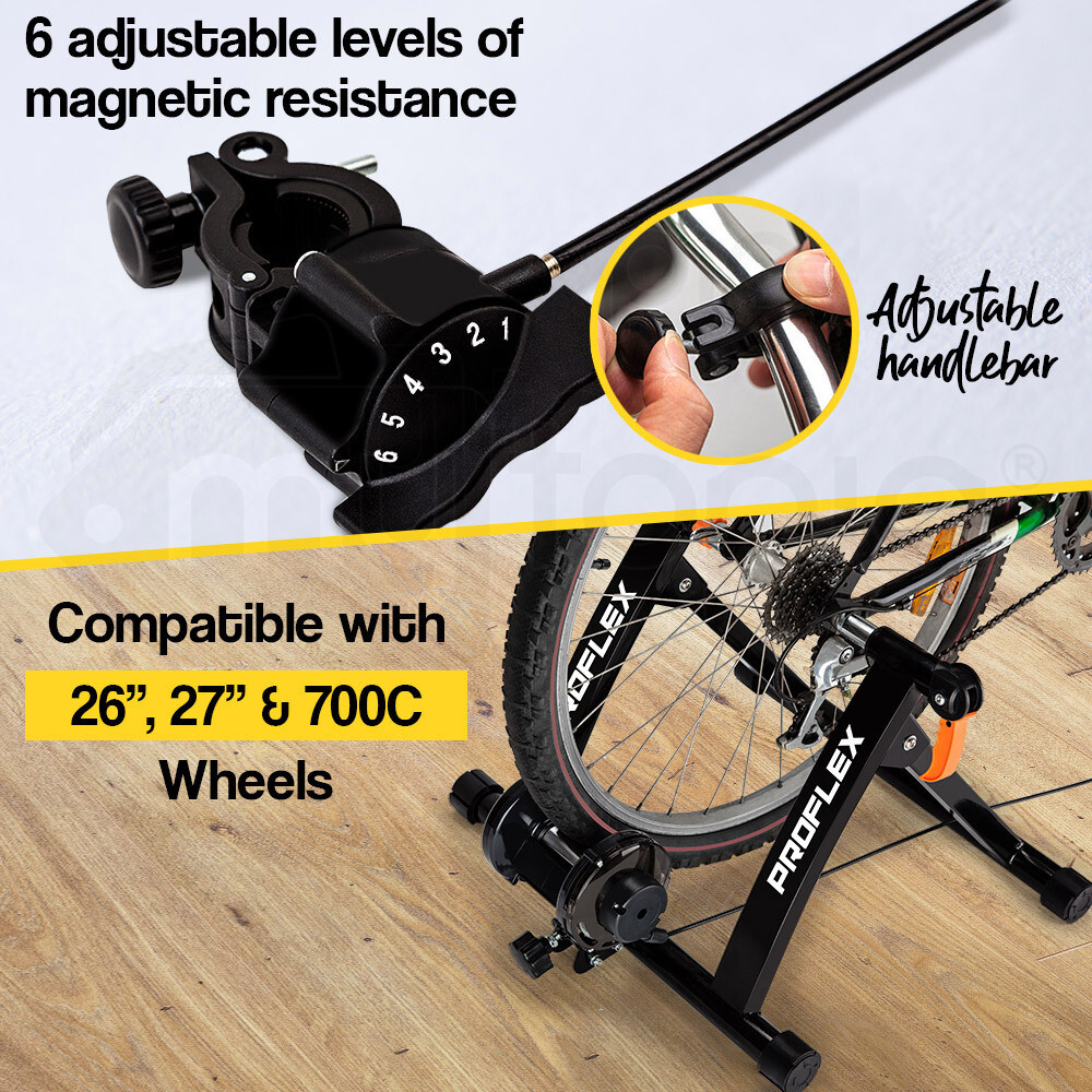 PROFLEX Indoor Bicycle Trainer Bike Cycling Stationary Stand